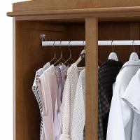 Guarda-roupa Solteiro 4 Portas Madeira Maciça Cavazotto - 3