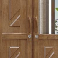 Guarda-roupa Solteiro 4 Portas Madeira Maciça Cavazotto - 5