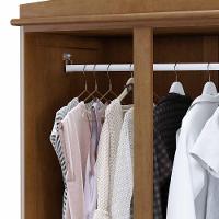 Guarda-roupa Solteiro 4 Portas Madeira Maciça Cavazotto - 10