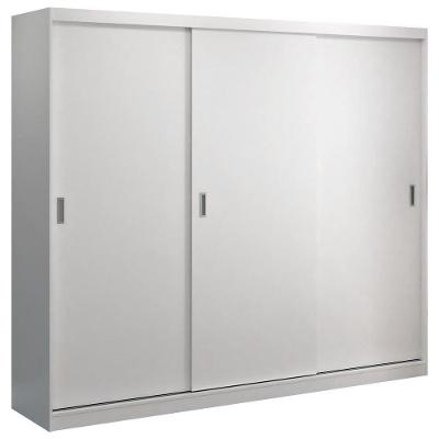 Guarda Roupa Casal 3 Portas de Correr 264cm Winter F04Branco