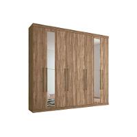 Guarda Roupa 8 Portas  e 4 Gavetas c/ Espelho Master Vip 8.4 Atacama - Santos Andirá - 1