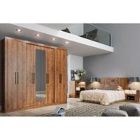 Guarda Roupa Casal 8 Portas e 4 Gavetas c/ Espelho Héster Branco - Carraro - 2