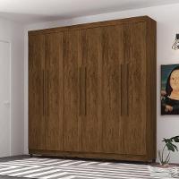 Roupeiro 6 Portas Bentley Imbuia Rústico - 1