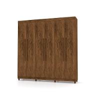 Roupeiro 6 Portas Bentley Imbuia Rústico - 3