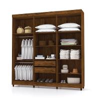 Roupeiro 6 Portas Bentley Imbuia Rústico