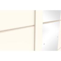 Guarda Roupa Casal 2 Portas de Correr e 4 Gavetas Palace Rústico/Off White - Henn - 3