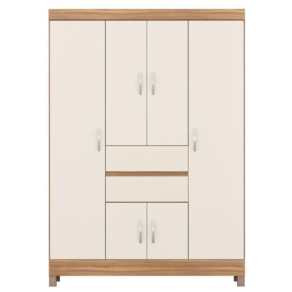 Roupeiro 6 Portas Dresden Amendola Off-white - 4