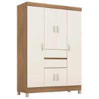 Roupeiro 6 Portas Dresden Amendola Off-white - 5