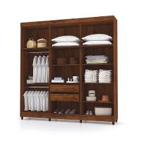 Roupeiro 6 Portas Bentley Imbuia Champanhe - 2