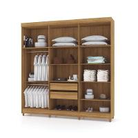 Roupeiro 6 Portas Com Espelho Bentley Nature Alasca - 7