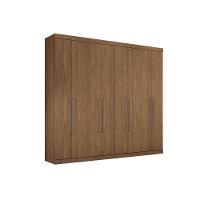 Guarda Roupa Casal 8 Portas e 4 Gavetas Master Vip 8.4 Branco - Santos Andirá - 3