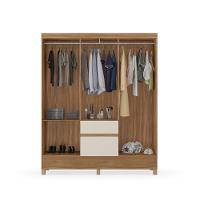 Roupeiro 6 Portas Bremen Amendola Off-white - 2