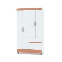 Guarda Roupa 4 Portas Spectra Branco Camarim