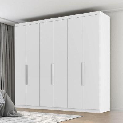 Guarda Roupa Casal Evidence Plus Ii Branco Absoluto Zanzini Branco