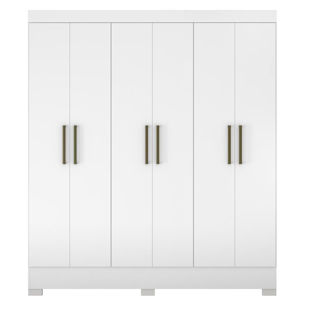 Roupeiro 6 Portas Vicente Branco - 3