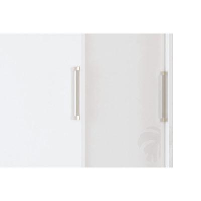 Guarda Roupa Casal Solteiro Click 3.9 Atacama 3 Portas Correr 9 Gavetas Blush Santos