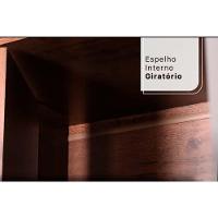 Guarda Roupa Casal 6 Portas E 3 Gavetas Clara Flex Avelã - Panan - 3