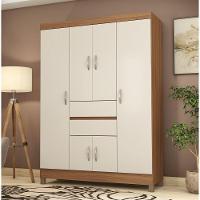 Guarda Roupa 6 Portas Pescara Amendola Off-white - 1