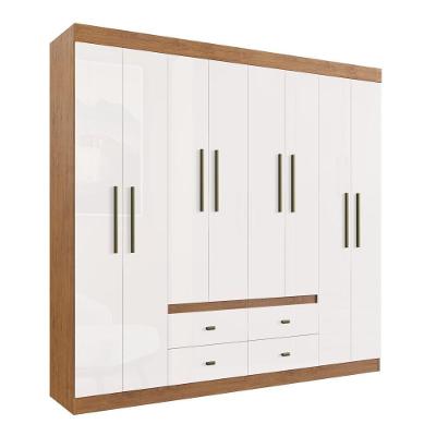 Guarda-roupa Casal 8 Portas 4 Gavetas Doripel Las Vegas