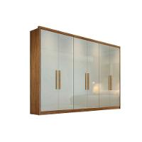 Guarda Roupa 6 Portas  e 8 Gavetas Robust Plus Freijó/FendiOff - Novo Horizonte - 1