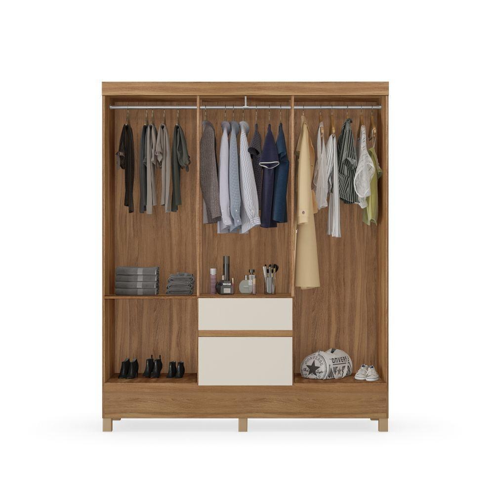 Guarda Roupa 6 Portas Forggia Amendola Off-white - 3