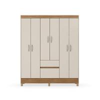 Guarda Roupa 6 Portas Forggia Amendola Off-white - 5