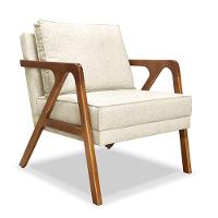 Kit 2 Poltronas De Luxo Frida Linho Rústico Natural