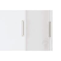 Guarda Roupa Solteiro 3 Portas de Correr e 9 Gavetas c/ Pés Click 3.9 Ébano - Santos Andirá - 5