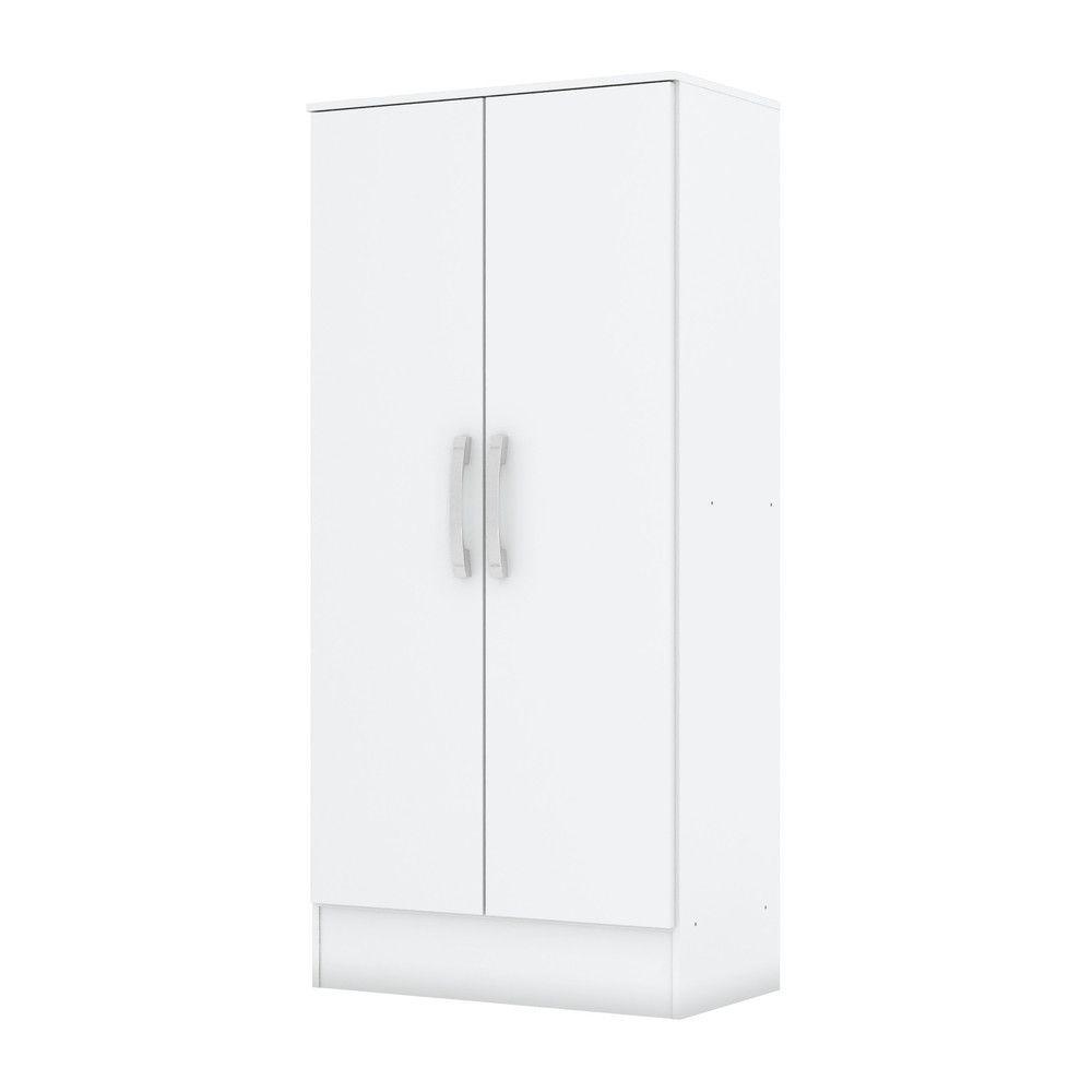 Guarda Roupa Multiuso 2 Portas Sam Casa 812 Branco - 3