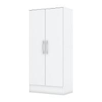 Guarda Roupa Multiuso 2 Portas Sam Casa 812 Branco - 3