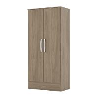 Guarda Roupa Multiuso 2 Portas Sam Casa 812 Rústico - 6