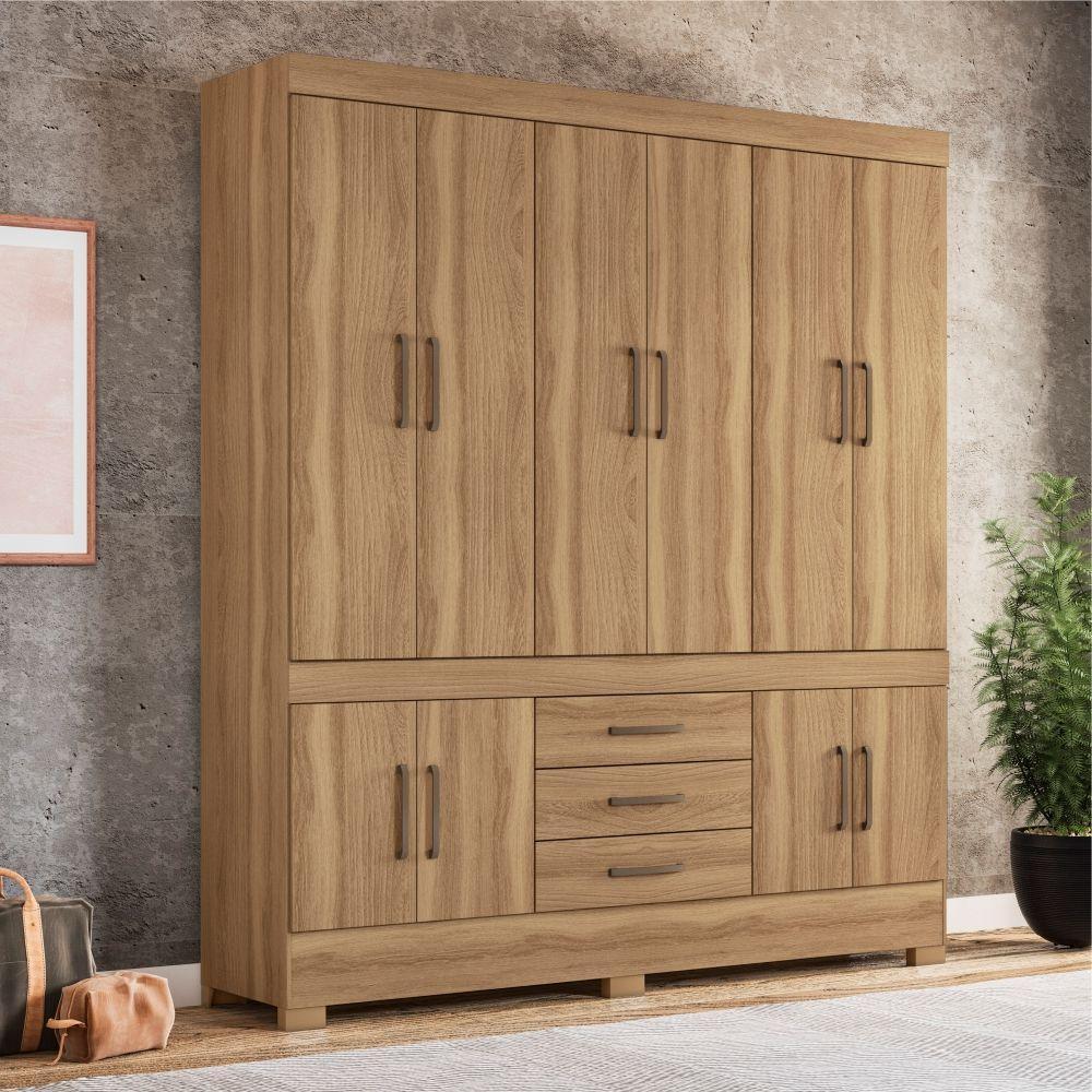 Conjunto Quarto Guarda Roupa E Comoda Emilia Amendola - 8