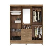 Conjunto Quarto Guarda Roupa E Comoda Ravenna Amendola - 5