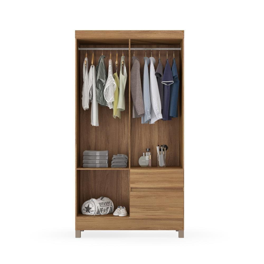 Guarda-roupa 4 Pts 2 Gavetas Lotus Amendola Touch Demóbile Amendola Touch - 4