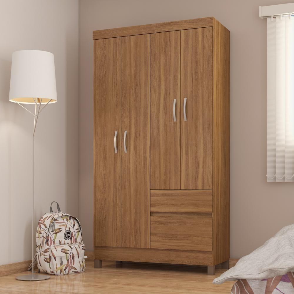 Guarda-roupa 4 Pts 2 Gavetas Lotus Amendola Touch Demóbile Amendola Touch - 6