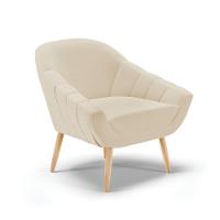 Kit 01 Namoradeira E 01 Poltrona Linho Natural A27 Areia - 5