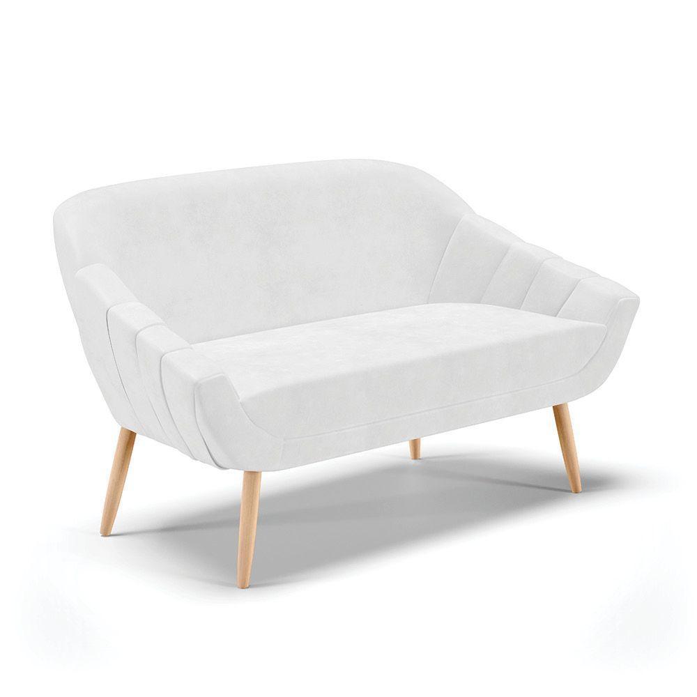 Kit 01 Namoradeira E 02 Poltronas Corano Natural Branco - 7