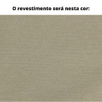 Poltrona Com Braço Acaé Algodão Impermeável Marrom Madeira Cedro Corda Náutica Chata Poliéster Rami - 3