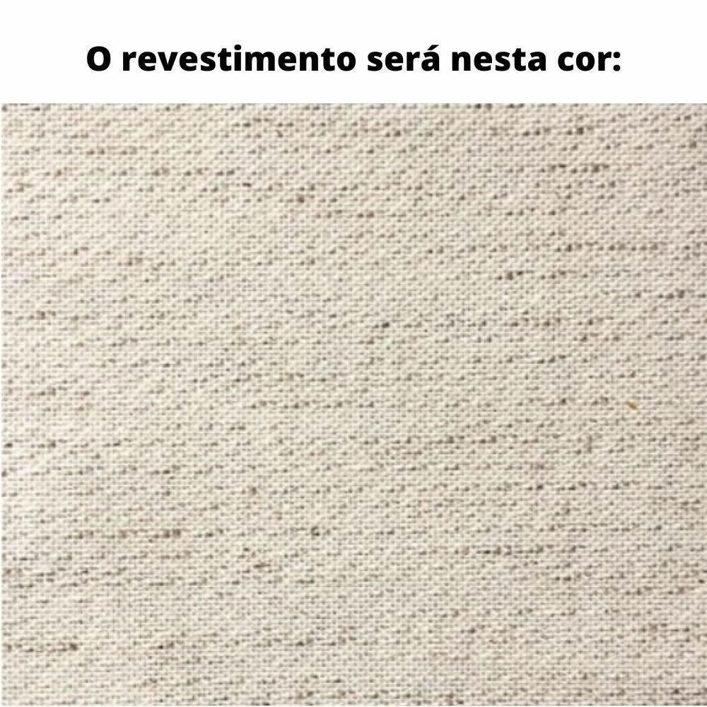 Poltrona Com Braço Acaé Linho Bege Madeira Cedro Corda Náutica Chata Poliéster Rami - 2