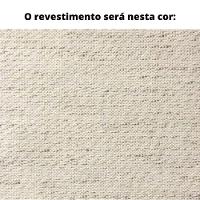 Poltrona Com Braço Pleno Algodão Bege Madeira Cedro Corda a Poliéster Castor - 3