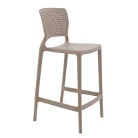 Cadeira Tramontina Safira Alta Residência Em Polipropileno E Fibra De Vidro Camurça Tramontina - 1