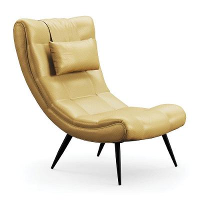 Poltrona Sher Facto Pés Palito De Ferro Cor Dourado