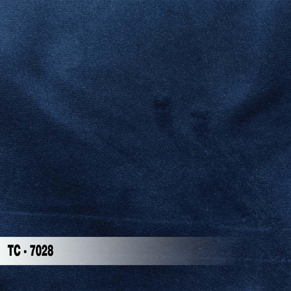 Kit 2 Poltronass Catar Com Tachas Veludo Azul Marinho - 4