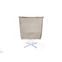 Poltrona Decorativa Nilla Chaise Tecido Liso - 3