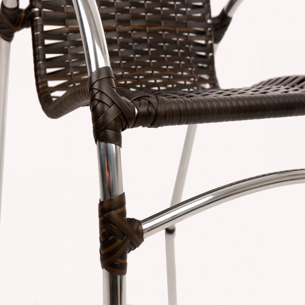 Conjunto Poltronas Para Varanda Edícula Jardim Preto - 3