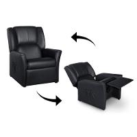 Poltrona Reclinável p/ Sala Lumieré Liberté Two Way Courano Marrom - Probel