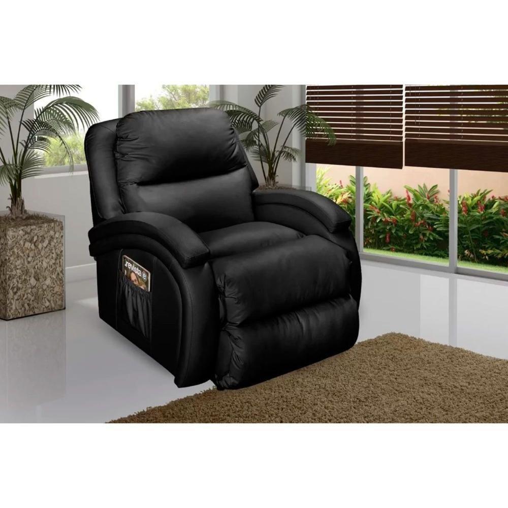 Poltronas de Amamentação Reclinável Divino Urbany Zero Wall Giro e Balanço Courano Marrom - Probel - 5