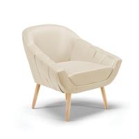 Poltrona Giovana Corino Bege Natural - 1