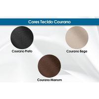 Poltrona Casal Reclinável Supreme Pandora Two Way Courano Marrom - Probel - 5