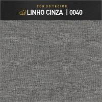 Poltrona Apolo Luxo Base Bronze Castellar Móbile Linho Cinza Linho Cinza - 2